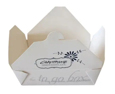 Caja de papel para alimentos