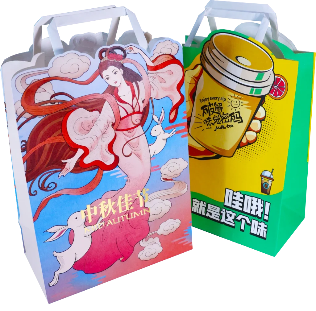 Shaped-Opening Paper Bags