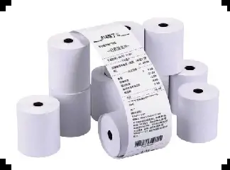 Rolos de recibos térmicos