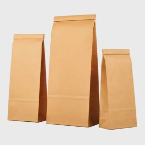 Tin Tie Paper Bags For Food Package