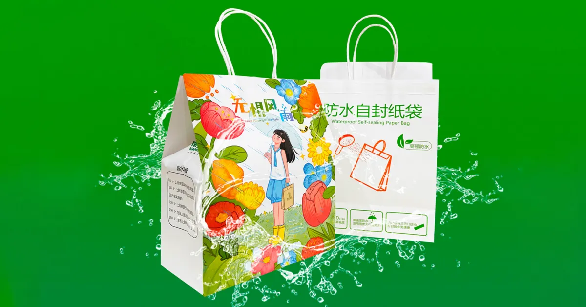 Waterproof Ziplock Paper Bag Waterproof Ziplock Paper Bag